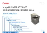 Canon imageRUNNER ADVANCE C5255 Service Manual предпросмотр