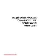 Preview for 3 page of Canon imageRUNNER ADVANCE C7260i User Manual