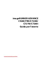 Preview for 261 page of Canon imageRUNNER ADVANCE C7260i User Manual