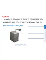 Предварительный просмотр 16 страницы Canon imageRUNNER ADVANCE C9075 PRO Series Service Manual