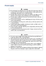 Preview for 17 page of Canon imageRUNNER ADVANCE C9075S PRO Safety Instructions