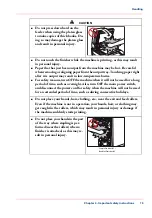 Preview for 19 page of Canon imageRUNNER ADVANCE C9075S PRO Safety Instructions