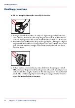 Preview for 34 page of Canon imageRUNNER ADVANCE C9075S PRO Safety Instructions