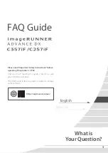 Preview for 3 page of Canon imageRUNNER ADVANCE DX C257iF Faq Manual