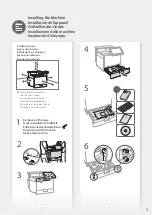 Preview for 3 page of Canon imageRUNNER ADVANCE DX C357P Installation Instructions Manual