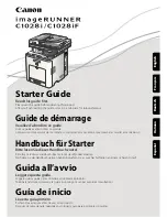 Preview for 1 page of Canon imageRUNNER C1028i Starter Manual