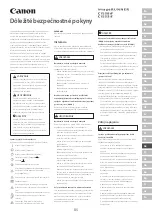 Предварительный просмотр 85 страницы Canon ImageRUNNER C1533iF Important Safety Instructions Manual