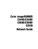 Предварительный просмотр 3 страницы Canon ImageRunner C2550 Network Manual