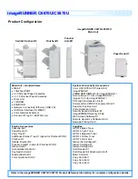 Предварительный просмотр 10 страницы Canon imageRUNNER C6870U Product Overview Manual