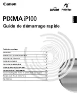 Preview for 27 page of Canon iP100 - PIXMA Color Inkjet Printer Quick Start Manual