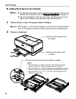 Preview for 12 page of Canon iP5000 - PIXMA Color Inkjet Printer Quick Start Manual