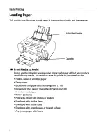 Preview for 8 page of Canon iP6600D - PIXMA Color Inkjet Printer Quick Start Manual