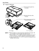 Предварительный просмотр 12 страницы Canon iP8500 - PIXMA Color Inkjet Printer Quick Start Manual