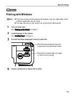 Предварительный просмотр 19 страницы Canon iP8500 - PIXMA Color Inkjet Printer Quick Start Manual