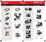 Preview for 1 page of Canon iP90 - PIXMA Color Inkjet Printer Easy Setup Instructions