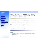 Предварительный просмотр 194 страницы Canon iP90 - PIXMA Color Inkjet Printer User Manual