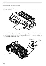 Предварительный просмотр 122 страницы Canon iPF6100 - imagePROGRAF Color Inkjet Printer Service Manual