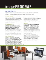 Preview for 3 page of Canon iPF650 - imagePROGRAF Color Inkjet Printer Brochure & Specs