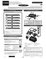 Preview for 1 page of Canon iPF650 - imagePROGRAF Color Inkjet Printer Install Manual