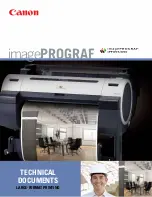 Canon iPF650 - imagePROGRAF Color Inkjet Printer Specifications предпросмотр