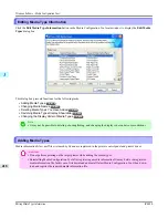 Предварительный просмотр 434 страницы Canon iPF650 - imagePROGRAF Color Inkjet Printer User Manual