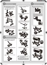 Предварительный просмотр 2 страницы Canon iPF700 Quick Start Manual