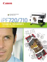 Canon iPF710 - imagePROGRAF Color Inkjet Printer Brochure & Specs preview