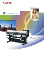 Preview for 1 page of Canon iPF8000 - imagePROGRAF Color Inkjet Printer Brochure