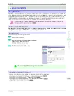 Preview for 627 page of Canon iPF8400S Series User Manual