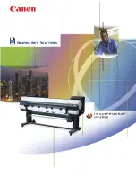 Canon iPF9000 - imagePROGRAF Color Inkjet Printer Brochure preview