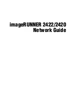 Preview for 2 page of Canon IR 2420 Network Manual