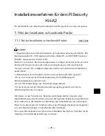 Preview for 25 page of Canon iR Security Kit-A2 Installation Procedure