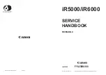 Предварительный просмотр 1 страницы Canon IR5000 - iR B/W Laser Service Handbook