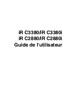 Предварительный просмотр 93 страницы Canon iRC2880 User Manual