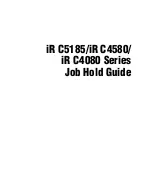 Preview for 3 page of Canon iRC5185 Series Manual