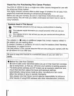 Preview for 2 page of Canon IX Lite - EOS IX Lite APS SLR Camera Instruction Manual