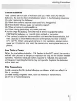 Preview for 9 page of Canon IX Lite - EOS IX Lite APS SLR Camera Instruction Manual