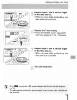 Preview for 73 page of Canon IX Lite - EOS IX Lite APS SLR Camera Instruction Manual