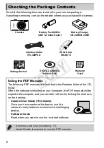 Предварительный просмотр 2 страницы Canon IXUS 1100 HS User Manual