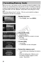 Предварительный просмотр 24 страницы Canon IXUS 1100 HS User Manual