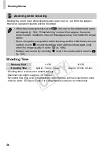 Предварительный просмотр 34 страницы Canon IXUS 1100 HS User Manual