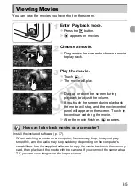 Предварительный просмотр 35 страницы Canon IXUS 1100 HS User Manual