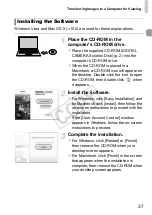 Предварительный просмотр 37 страницы Canon IXUS 1100 HS User Manual