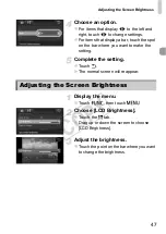 Предварительный просмотр 47 страницы Canon IXUS 1100 HS User Manual