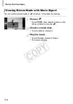 Предварительный просмотр 114 страницы Canon IXUS 1100 HS User Manual