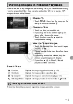 Предварительный просмотр 115 страницы Canon IXUS 1100 HS User Manual