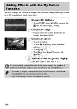 Предварительный просмотр 136 страницы Canon IXUS 1100 HS User Manual