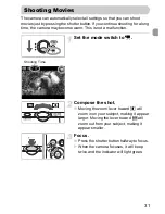 Предварительный просмотр 31 страницы Canon IXUS 120 IS User Manual