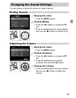 Предварительный просмотр 49 страницы Canon IXUS 120 IS User Manual