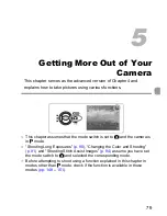 Предварительный просмотр 79 страницы Canon IXUS 120 IS User Manual